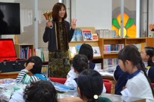 学研・城戸真亜子アートスクールの写生会の様子