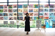 学研・城戸真亜子学研・城戸真亜子アートスクール作品展の様子