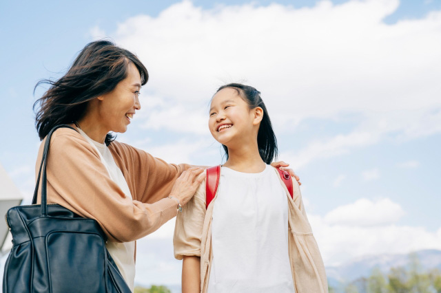 授業参観が終わったら、できるだけ前向きなことばを子どもに伝える