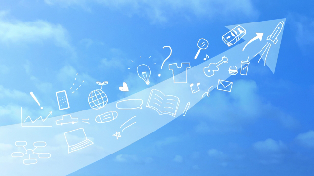 自作の迷路で遊ぶ子供の画像