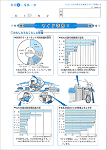 社会教材の例2