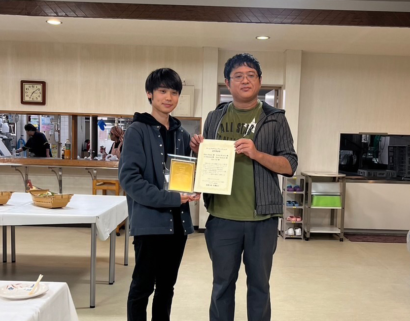 学研教室の卒業生　眞部さん