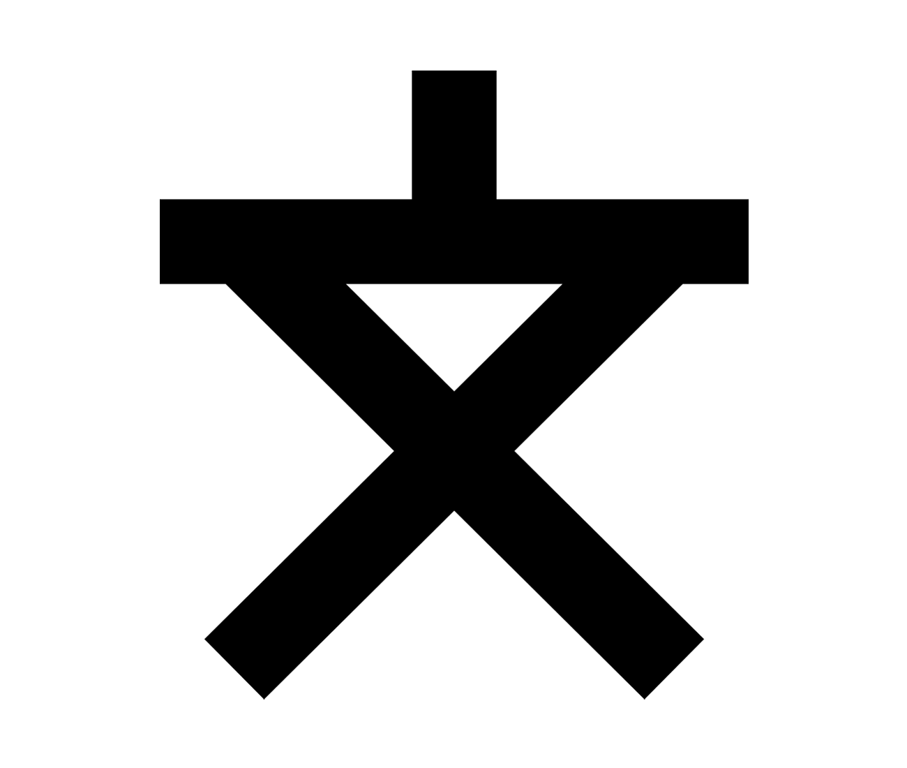 小中学校の地図記号