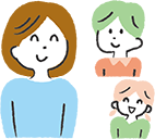 家族のイラストアイコン