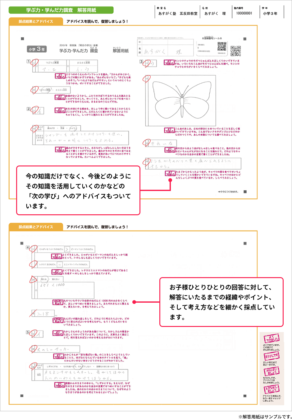 明日の学力診断 学研教室