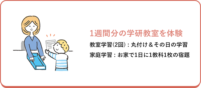 1週間分の学研教室を体感 教室学習 丸付け＆その日の学習 家庭学習 お家で1日に1教科1枚の宿題